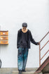 【Licht Bestreben】"3Dグラフィカルチュールレイヤーパンツ"